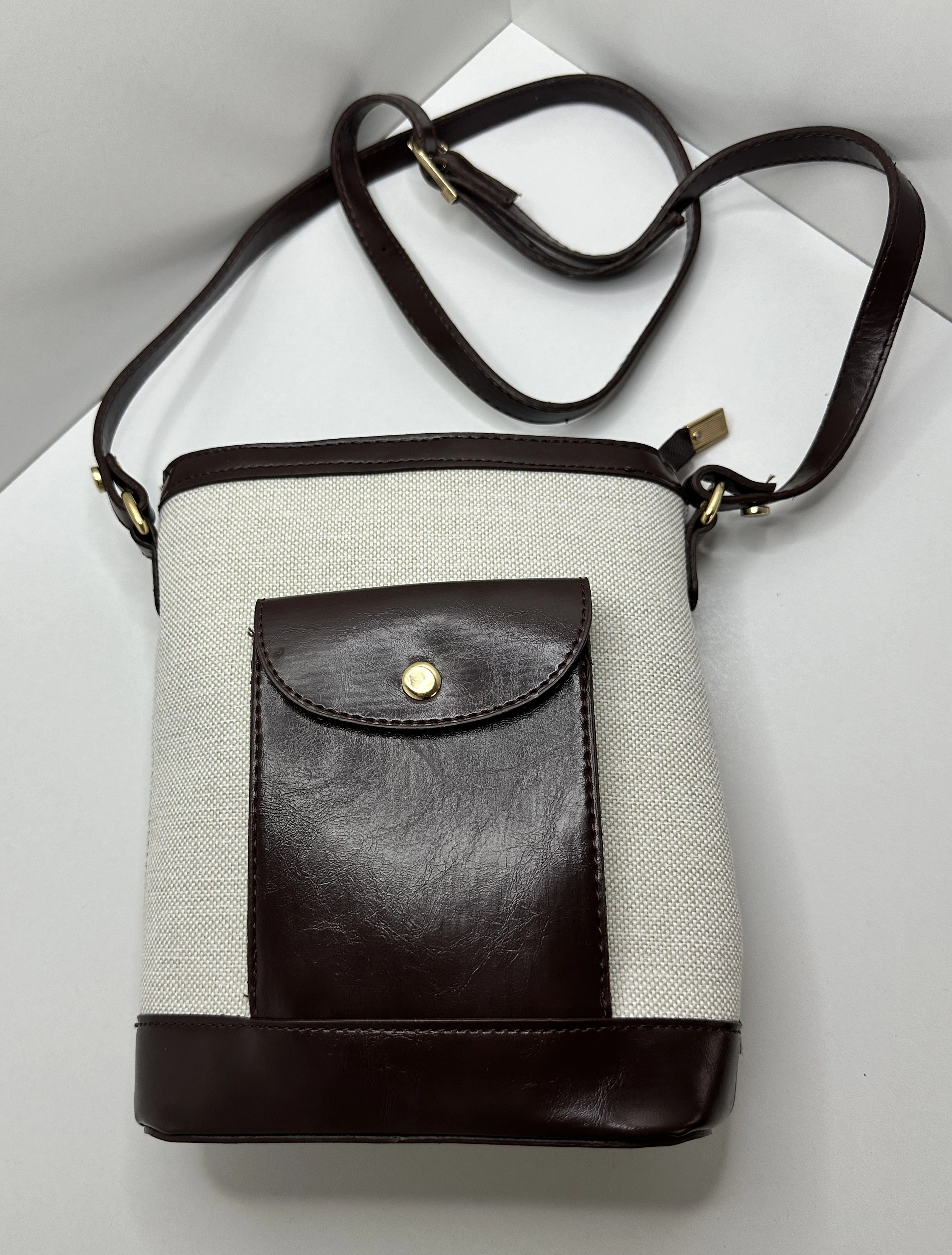 Kanvas Kadın Çapraz Omuz Çantası