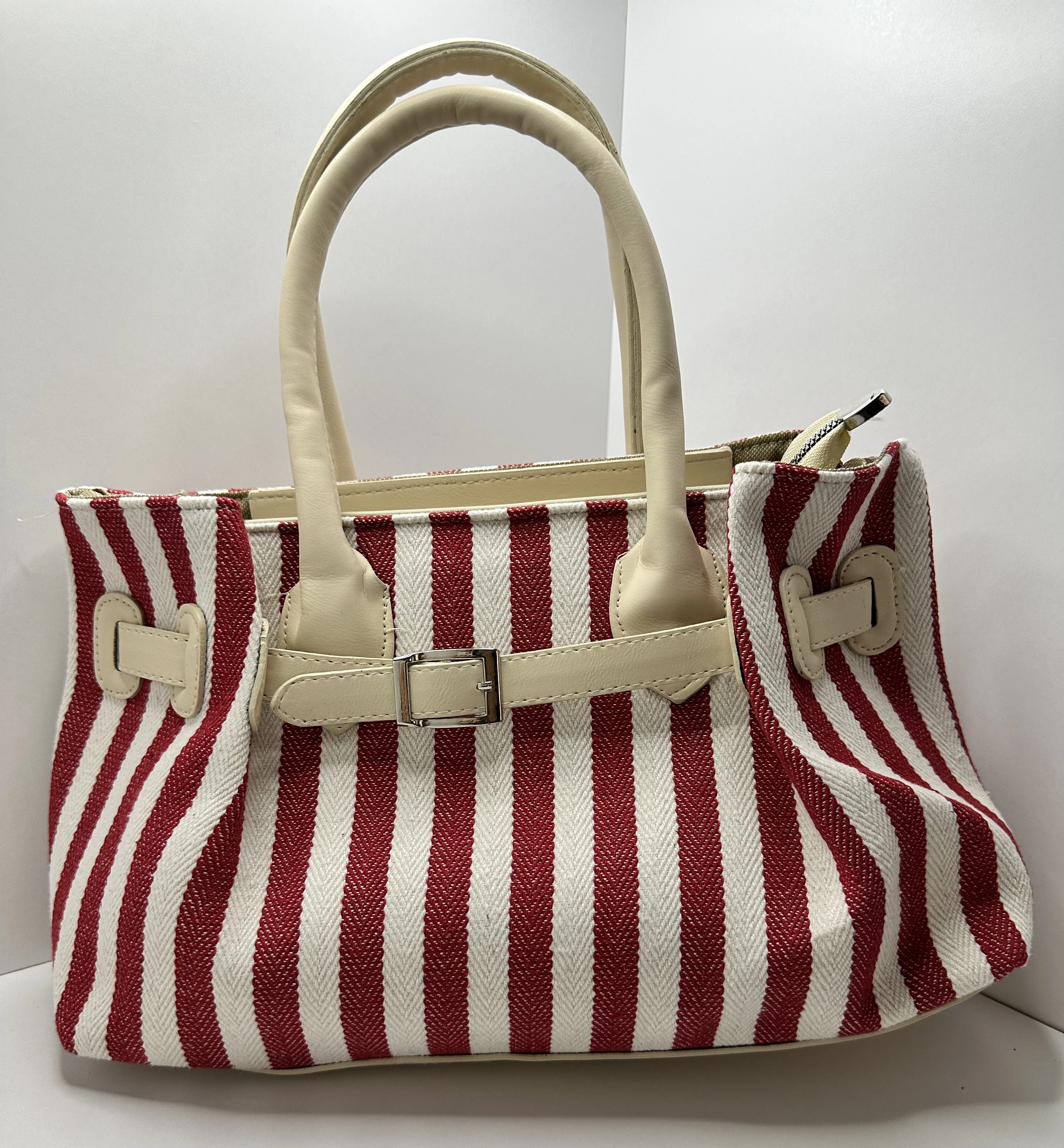 Kanvas Kadın El Çantası | Astarlı, Fermuarlı, Hafif ve Şık Tasarım