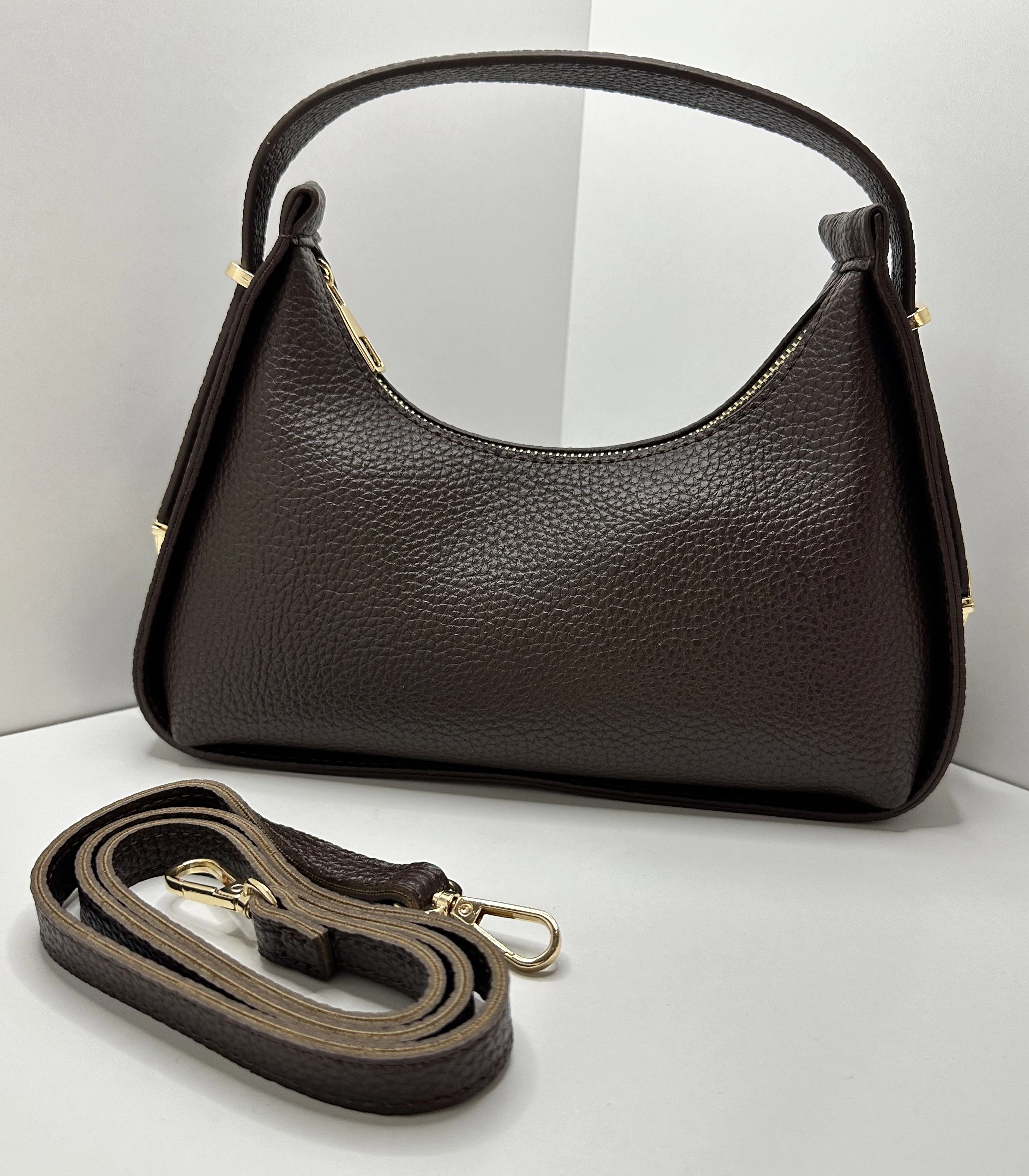 Kadın Küçük Boy Omuz Çantası | Fermuarlı ve Şık Tasarım