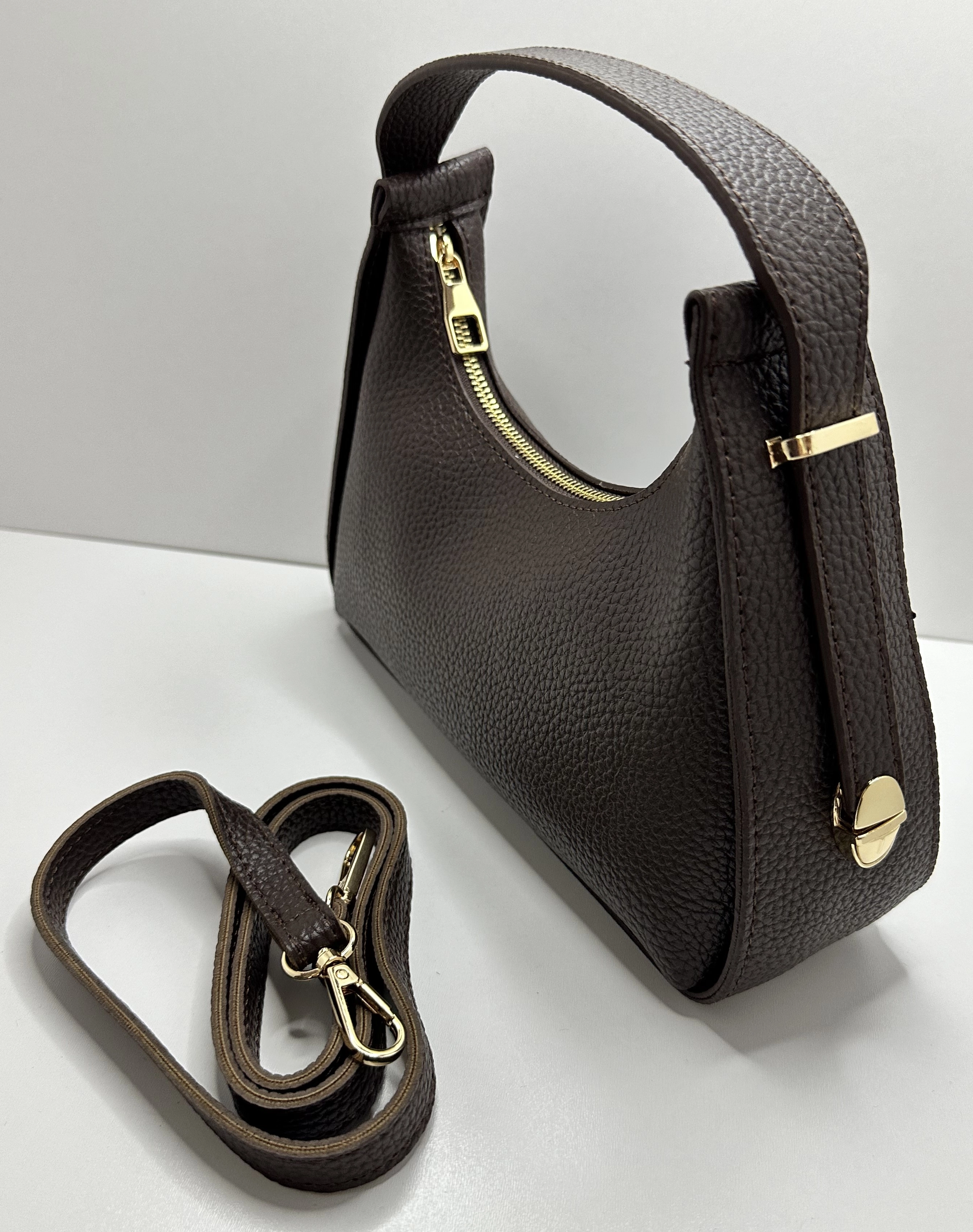 Kadın Küçük Boy Omuz Çantası | Fermuarlı ve Şık Tasarım