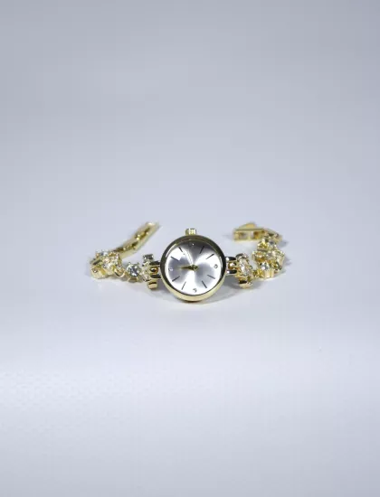 Golden Butterfly Kadın Kol Saati | Kelebek Tasarım