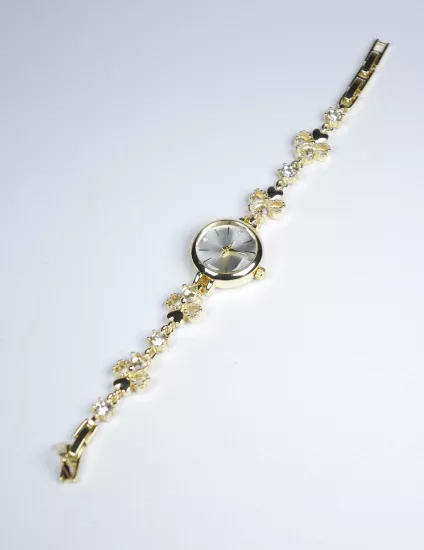 Golden Butterfly Kadın Kol Saati | Kelebek Tasarım