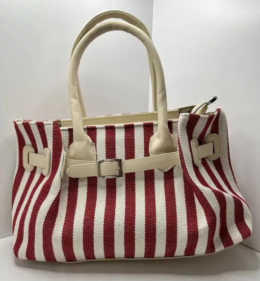 Kanvas Kadın El Çantası | Astarlı, Fermuarlı, Hafif ve Şık Tasarım