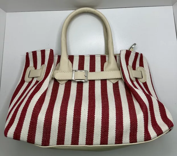 Kanvas Kadın El Çantası | Astarlı, Fermuarlı, Hafif ve Şık Tasarım