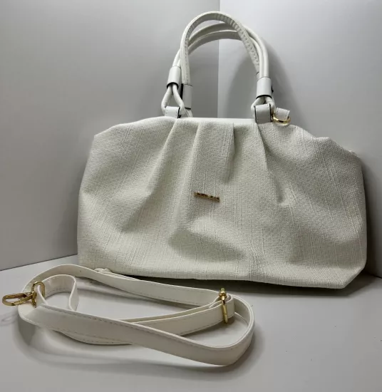 Hasır Kadın El ve Omuz Çantası | Dokulu Makas Kapama